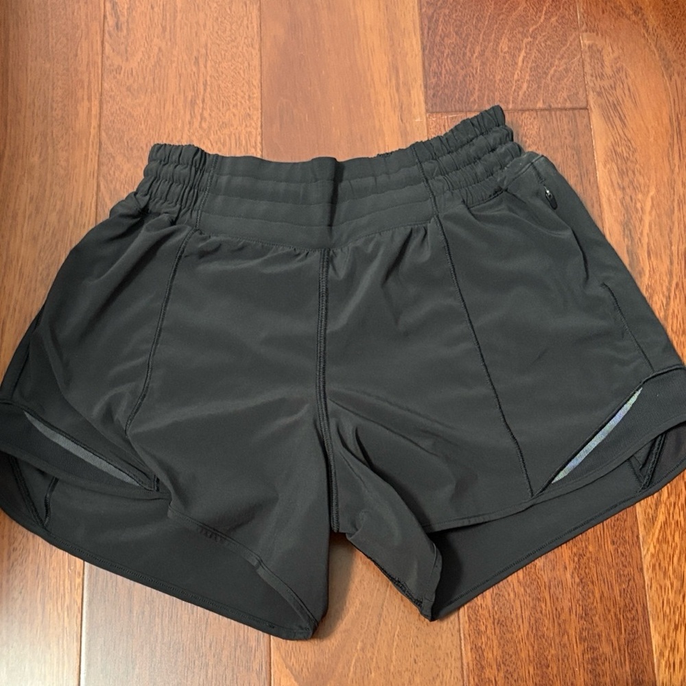 lululemon athletica Black Women's Athletic Running Shorts